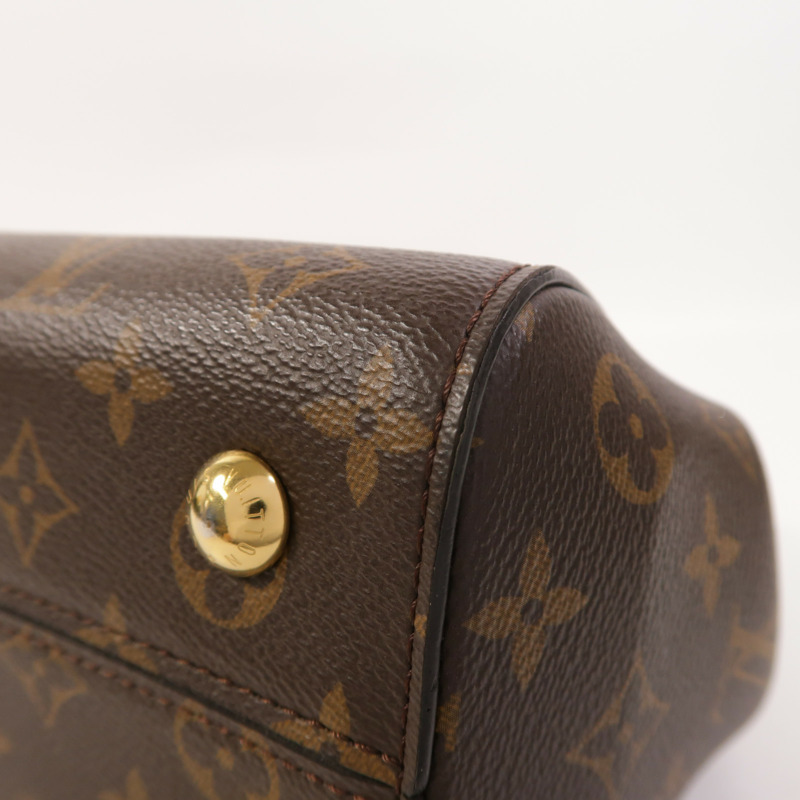 LOUIS VUITTON Monogram Cluny MM金扣手挽肩背兩用袋-8