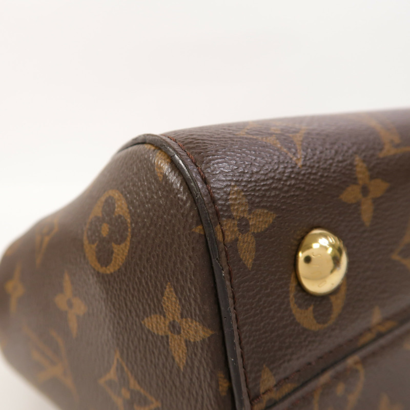 LOUIS VUITTON Monogram Cluny MM金扣手挽肩背兩用袋-9