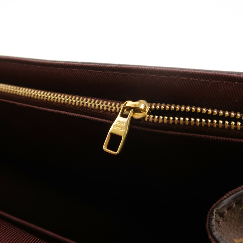 LOUIS VUITTON Monogram Cluny MM金扣手挽肩背兩用袋-15