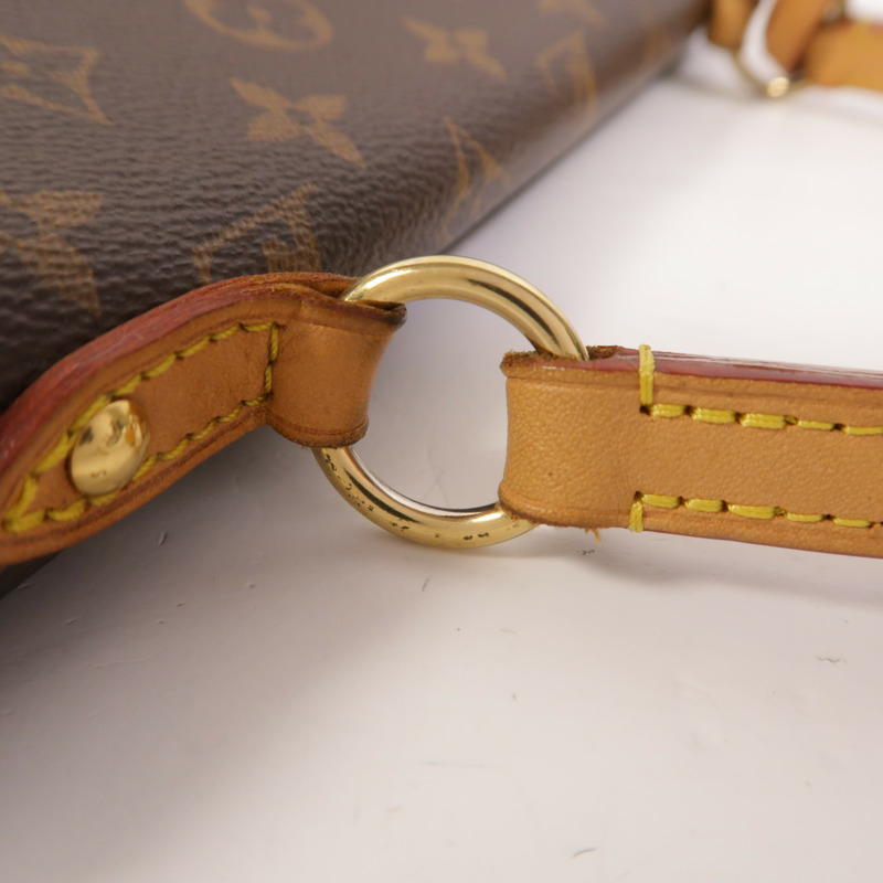 LOUIS VUITTON Monogram Cluny MM金扣手挽肩背兩用袋-17