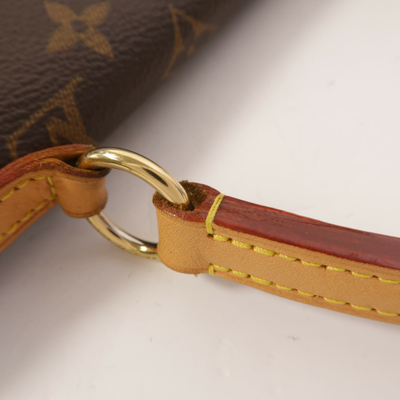 LOUIS VUITTON Monogram Cluny MM金扣手挽肩背兩用袋-18