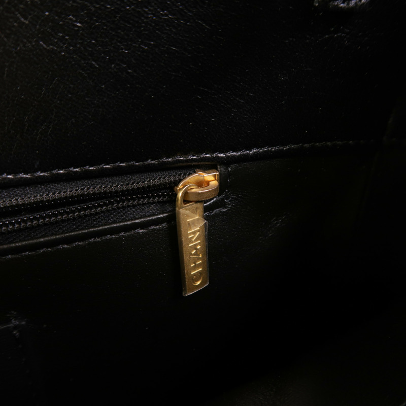 CHANEL 羊皮皮革2 Way Shoulder金扣手挽肩背兩用袋-16