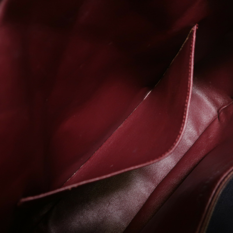 CHANEL 羊皮皮革Chain Shoulder銀扣鏈帶肩背袋-5