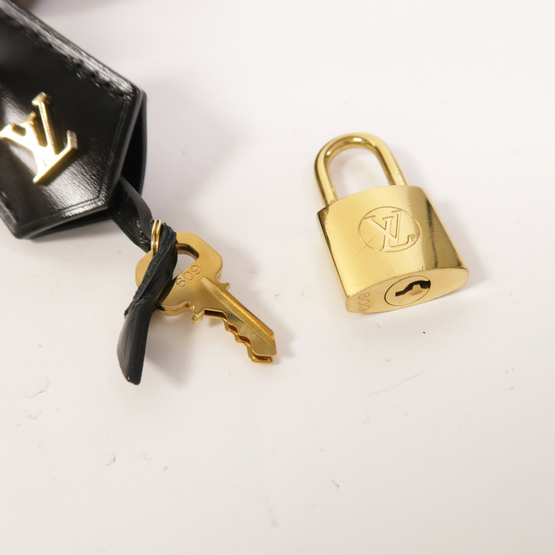 LOUIS VUITTON Monogram Reverse Vanity PM金扣手挽肩背兩用袋棕色-13