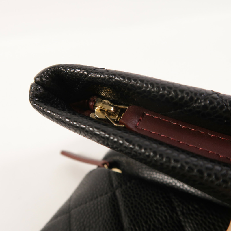 CHANEL 牛皮皮革Clutch金扣手拿包-14