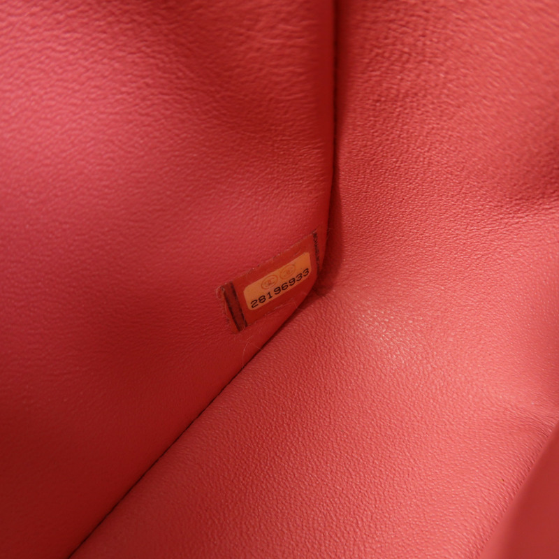 CHANEL 羊皮皮革Classic 20銀扣鏈帶肩背袋-6