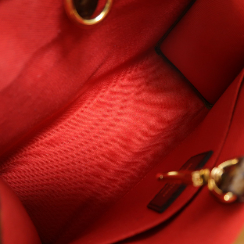 LOUIS VUITTON Monogram Reverse On The Go BB金扣手挽肩背兩用袋-4