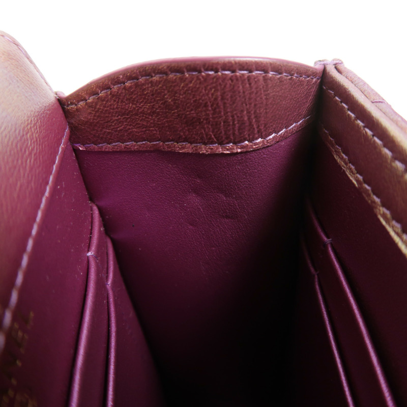 CHANEL 羊皮皮革Phone Bag金扣鏈帶肩背袋-18