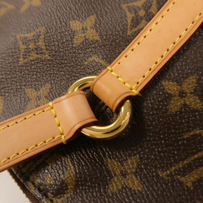 LOUIS VUITTON Monogram Totally PM金扣肩背袋/手挽袋棕色-15