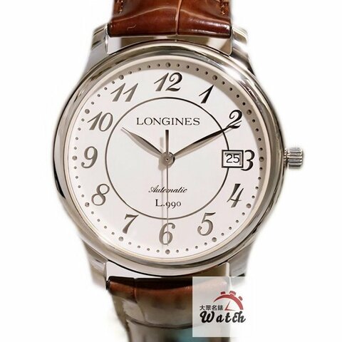 【大眾名錶】LONGINES浪琴 Heritage 復刻系列 L2.632.6.78.2 白面數字標 B1158