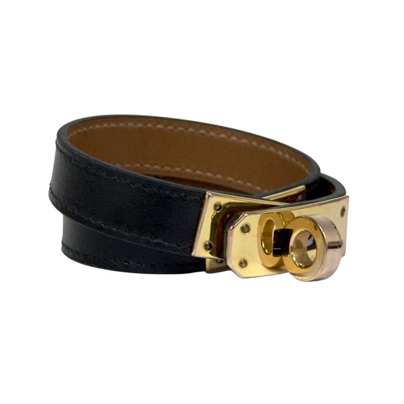 HERMES Kelly 雙圈 皮手帶 Y刻-2