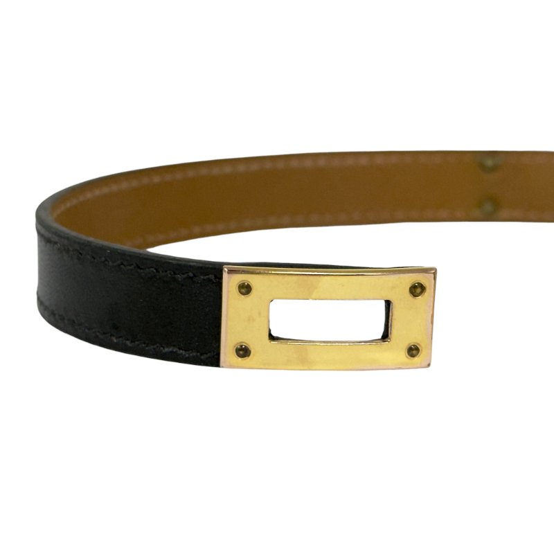 HERMES Kelly 雙圈 皮手帶 Y刻-9