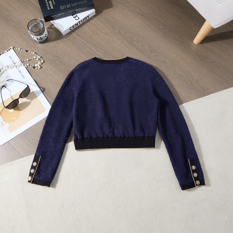 CHANEL拼色短款外套-8