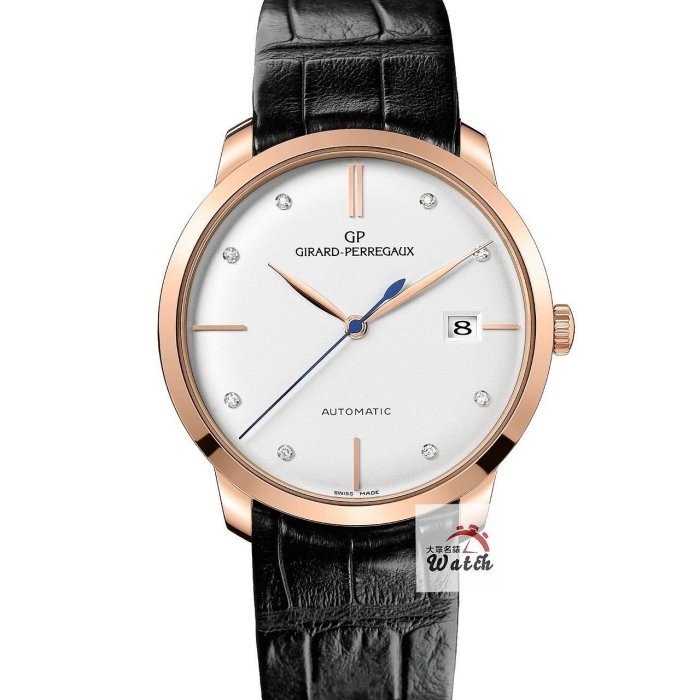 【大眾名錶】GIRARD-PERREGAUX芝柏錶 49525-52-1A1 1966系列 18K B1159-0