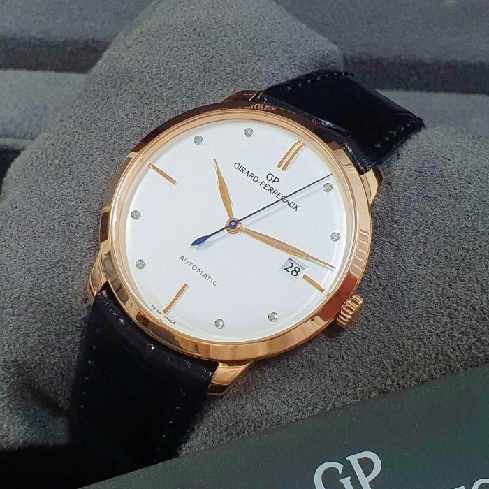 【大眾名錶】GIRARD-PERREGAUX芝柏錶 49525-52-1A1 1966系列 18K B1159-7