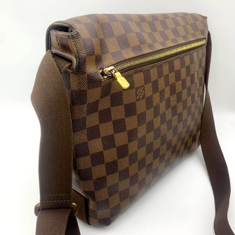 Louis Vuitton 經典棋盤格翻蓋郵差包,DISTRICT,路易威登,LV,斜背包,真品,正品,現貨,免運-3