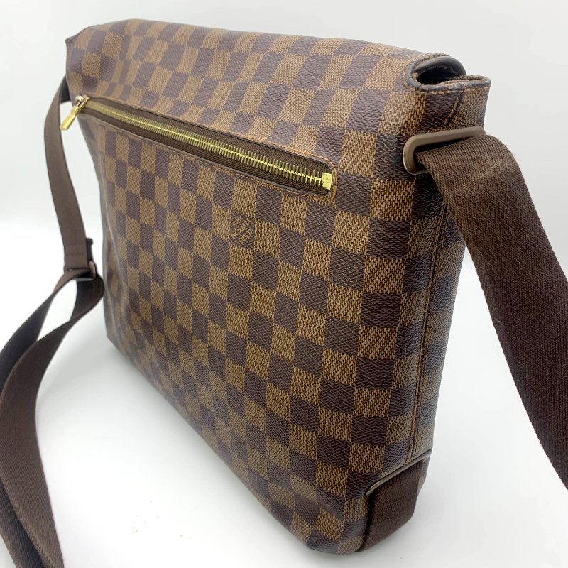 Louis Vuitton 經典棋盤格翻蓋郵差包,DISTRICT,路易威登,LV,斜背包,真品,正品,現貨,免運-5