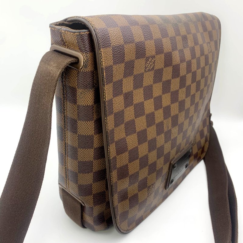 Louis Vuitton 經典棋盤格翻蓋郵差包,DISTRICT,路易威登,LV,斜背包,真品,正品,現貨,免運-7