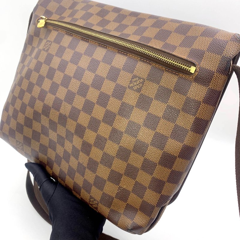 Louis Vuitton 經典棋盤格翻蓋郵差包,DISTRICT,路易威登,LV,斜背包,真品,正品,現貨,免運-9