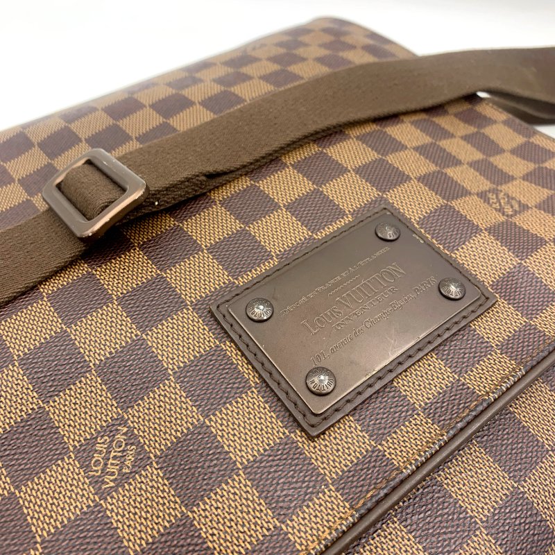 Louis Vuitton 經典棋盤格翻蓋郵差包,DISTRICT,路易威登,LV,斜背包,真品,正品,現貨,免運-10