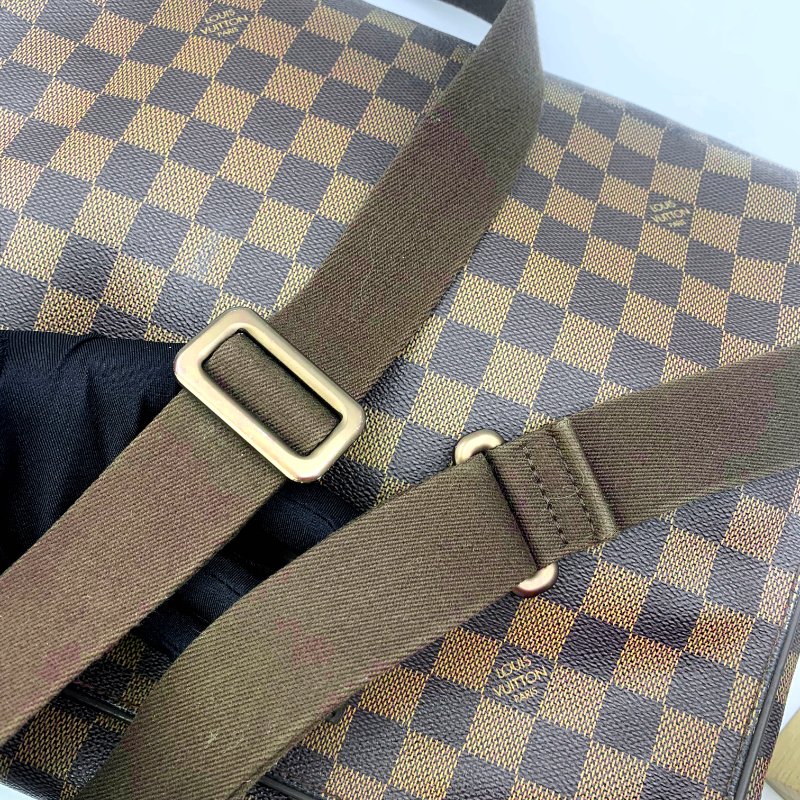 Louis Vuitton 經典棋盤格翻蓋郵差包,DISTRICT,路易威登,LV,斜背包,真品,正品,現貨,免運-20