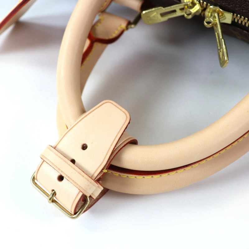 路易威登 M41414 Keepall Bandoulière 55 Monogram 帆布波士頓包,棕色,法國製造,女士款-4