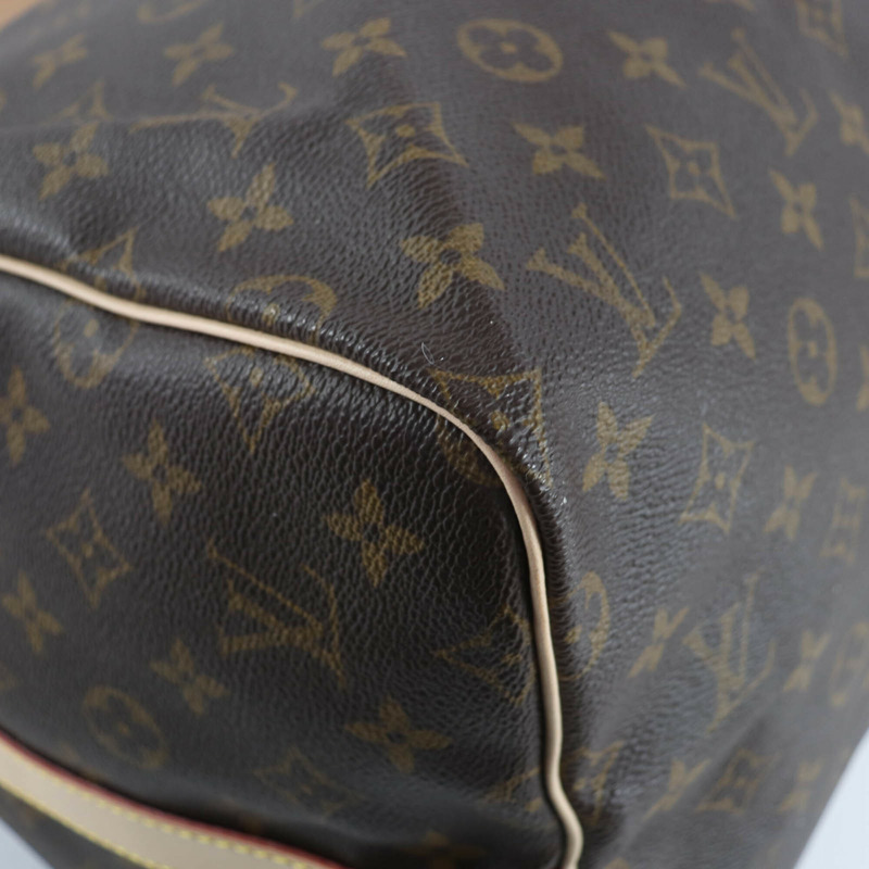 路易威登 M41414 Keepall Bandoulière 55 Monogram 帆布波士頓包,棕色,法國製造,女士款-5