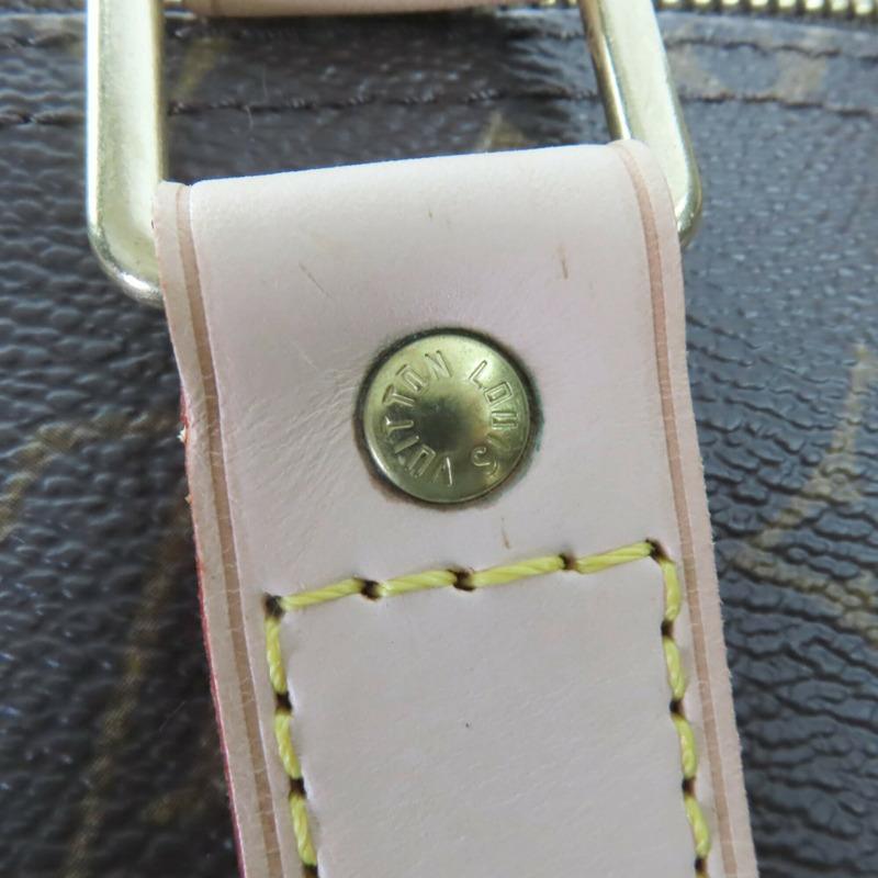 路易威登 M41414 Keepall Bandoulière 55 Monogram 帆布波士頓包,棕色,法國製造,女士款-8