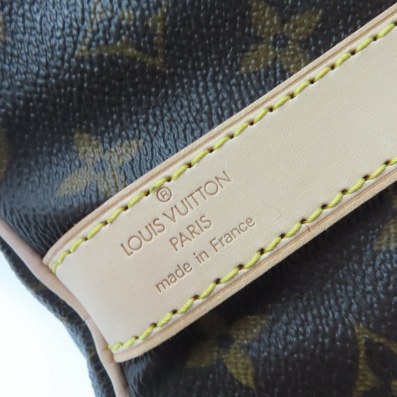 路易威登 M41414 Keepall Bandoulière 55 Monogram 帆布波士頓包,棕色,法國製造,女士款-11