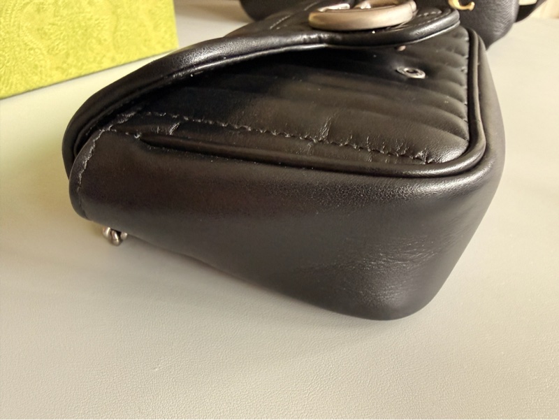 經典GG Marmont 絎縫系列小鏈條包-7