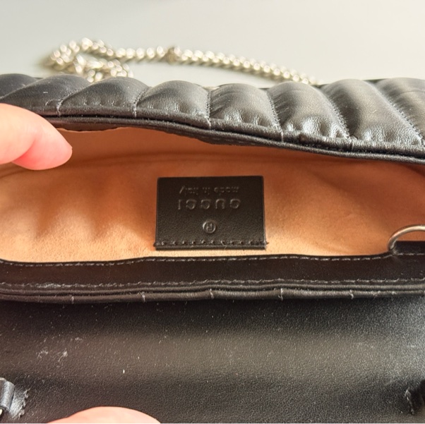 經典GG Marmont 絎縫系列小鏈條包-9