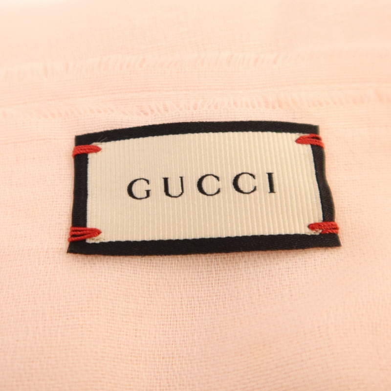 GUCCI 棉質Scarf 60x190cm圍巾-6