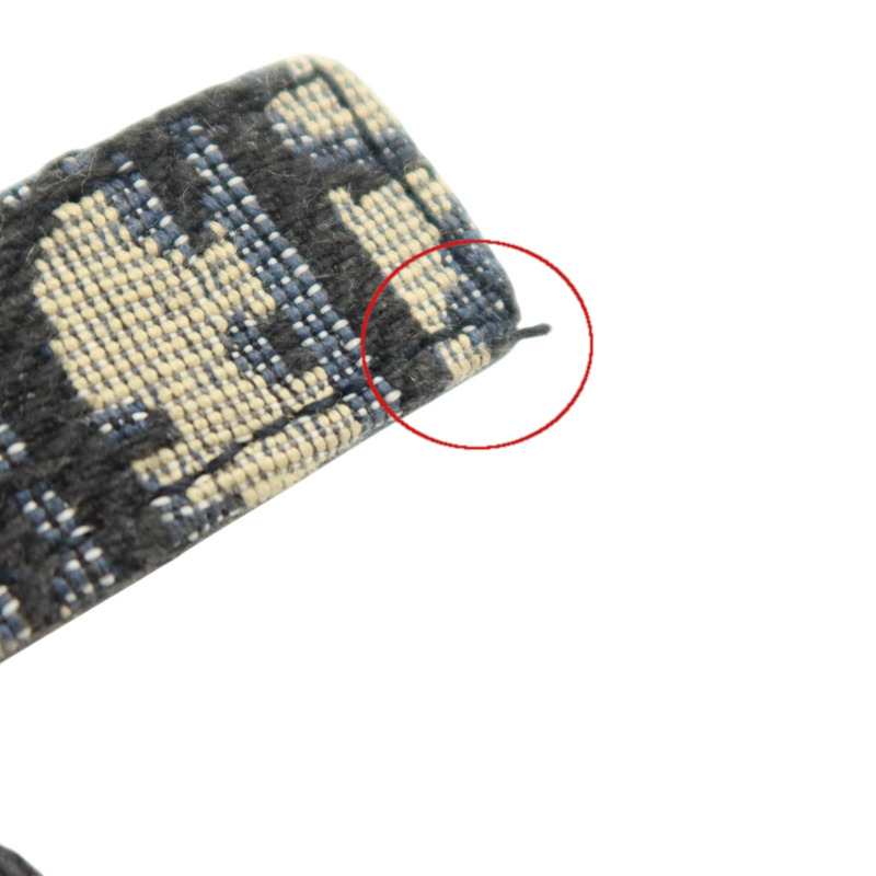 Dior Obriqur帆布Belt 75cm金扣腰帶-5