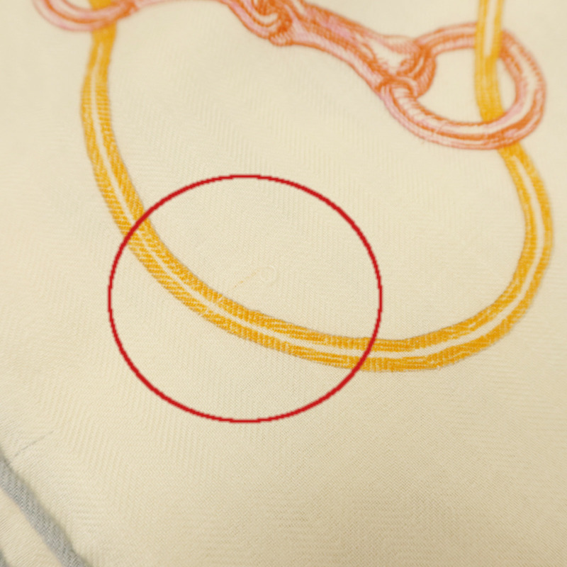 HERMES 羊絨/絲質Scarf 140X140絲巾-11