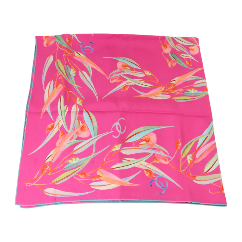 CHANEL 絲質Square Scarf 70x70絲巾-2