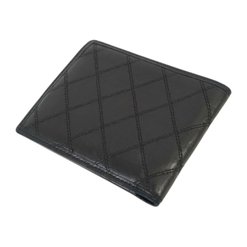 CHANEL 羊皮皮革Vintage Bifold Wallet錢包-4