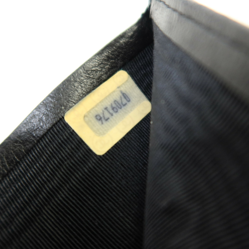 CHANEL 羊皮皮革Vintage Bifold Wallet錢包-8