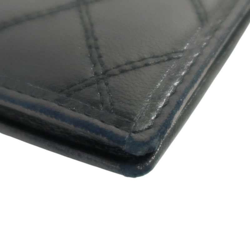 CHANEL 羊皮皮革Vintage Bifold Wallet錢包-11