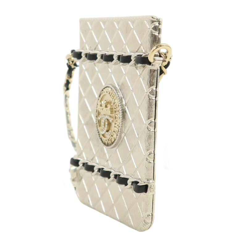 CHANEL 金屬Card Case With Chain金扣卡片套-2