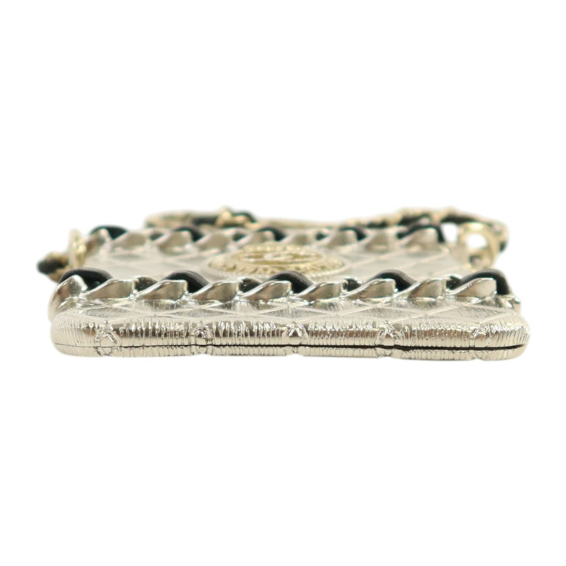 CHANEL 金屬Card Case With Chain金扣卡片套-3