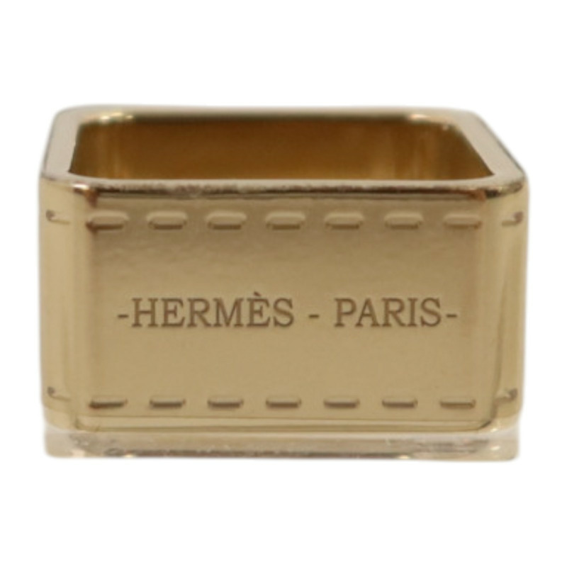 HERMES 金屬Bolduc Scarf 90 Ring絲巾扣-4