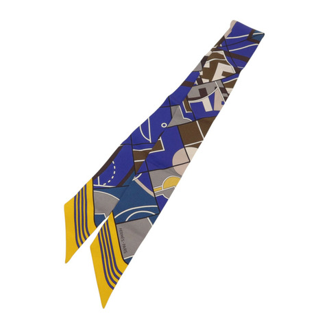 HERMES 絲質Twilly絲巾