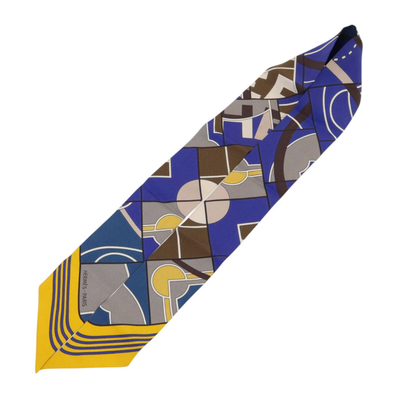 HERMES 絲質Twilly絲巾-2