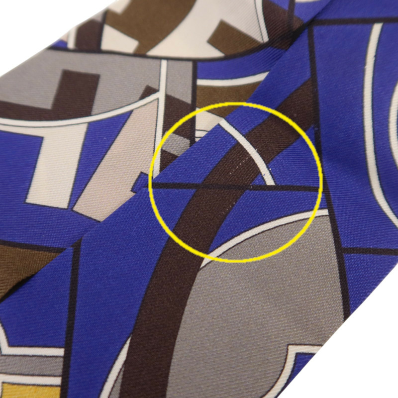 HERMES 絲質Twilly絲巾-7