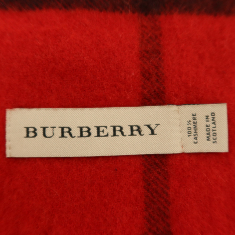 BURBERRY 羊絨Scarf 168x30cm圍巾-6
