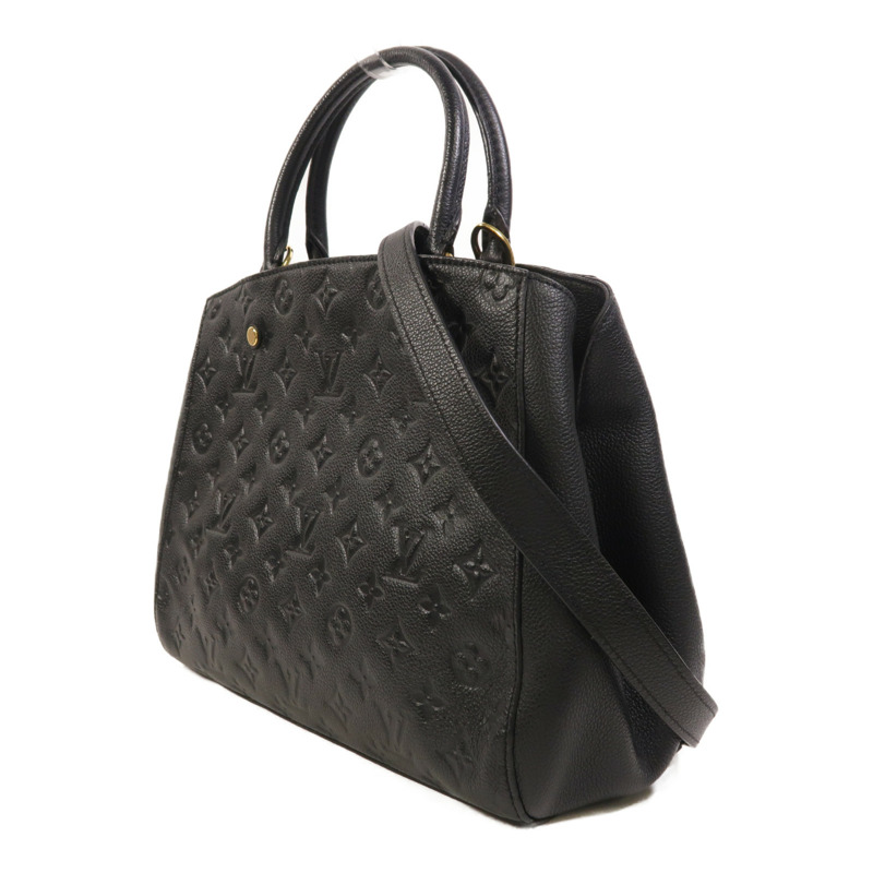 LOUIS VUITTON Monogram Empreinte Montaigne MM手挽肩背兩用袋-2
