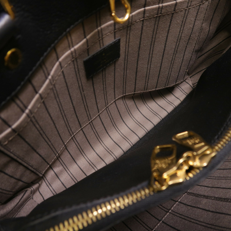 LOUIS VUITTON Monogram Empreinte Montaigne MM手挽肩背兩用袋-5