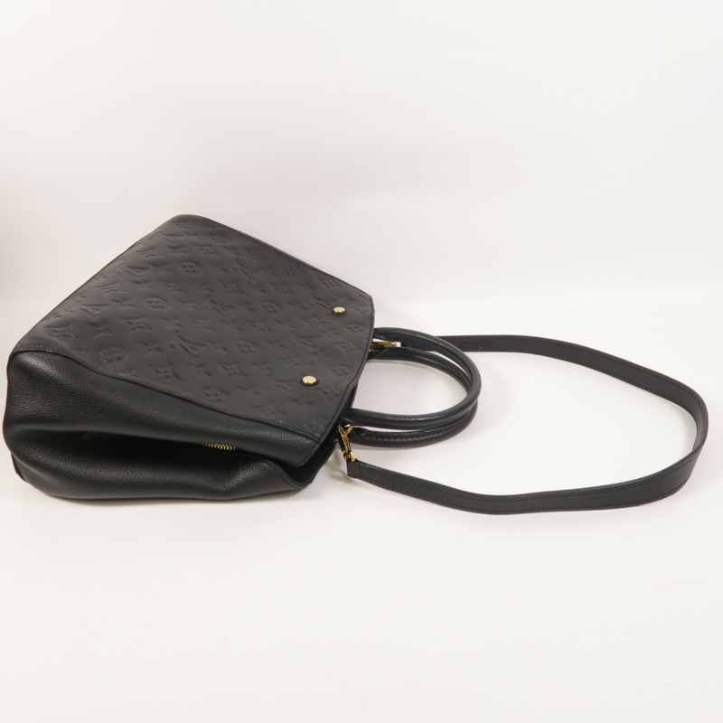 LOUIS VUITTON Monogram Empreinte Montaigne MM手挽肩背兩用袋-8