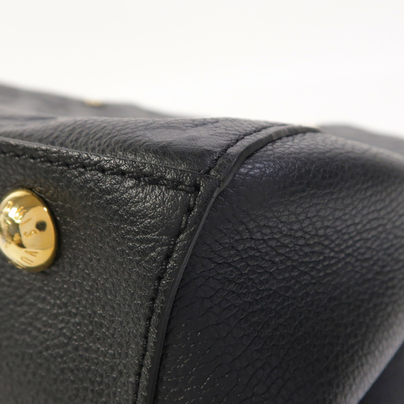 LOUIS VUITTON Monogram Empreinte Montaigne MM手挽肩背兩用袋-12