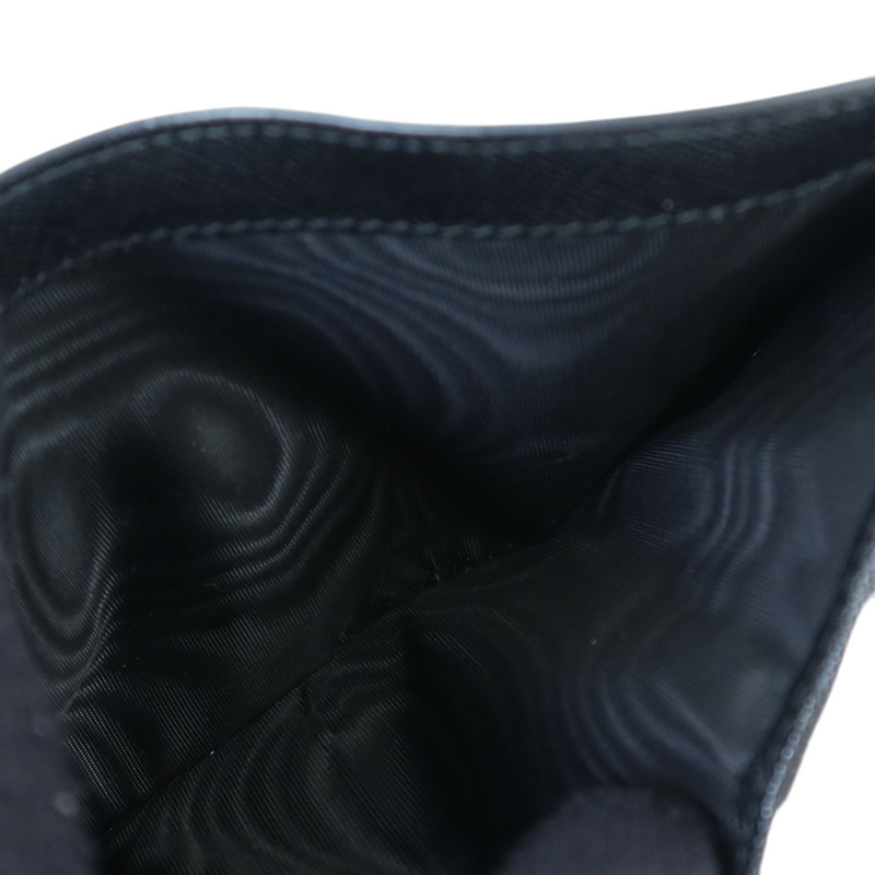 PRADA Saffiano皮革Short Flap Wallet銀扣錢包-6